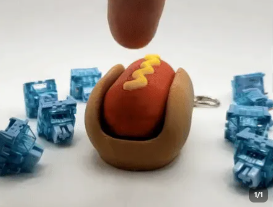 Chaveiro Cachorro Quente