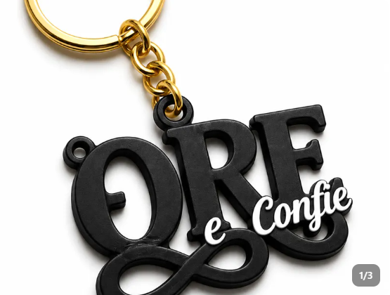 Chaveiro Ore e Confie