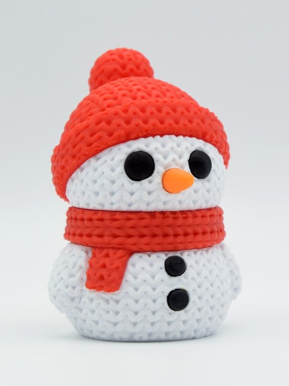 Boneco de Neve tricô