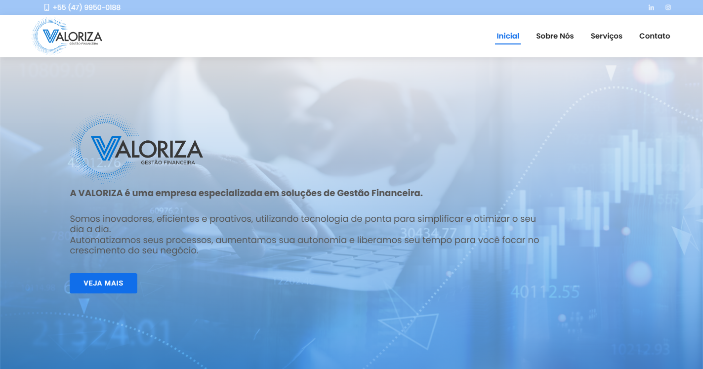 Site Valoriza BPO